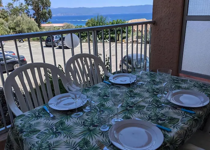 Studio 4 Pers Terrasse Vue Mer